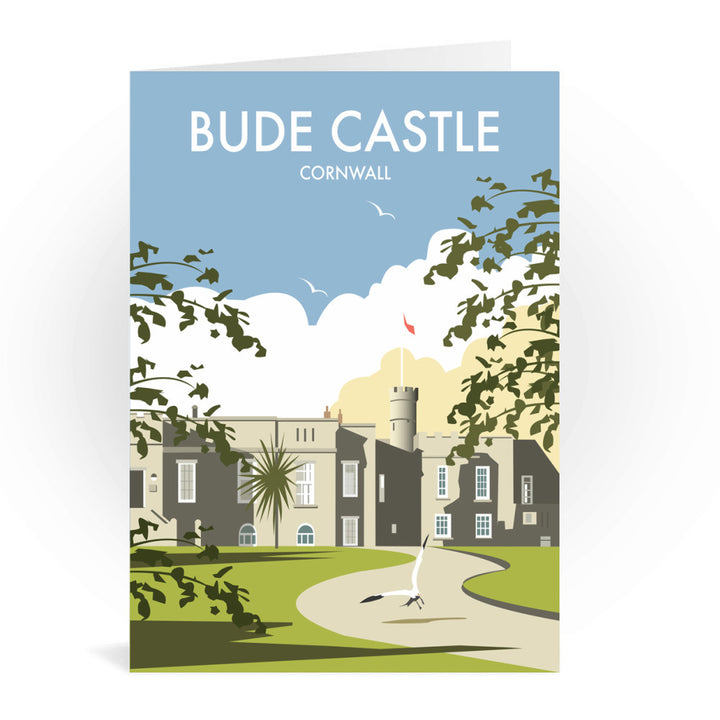 Bude Castle, Cornwall Greeting Card 7x5