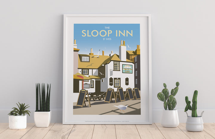 The Sloop Inn, St Ives - Art Print