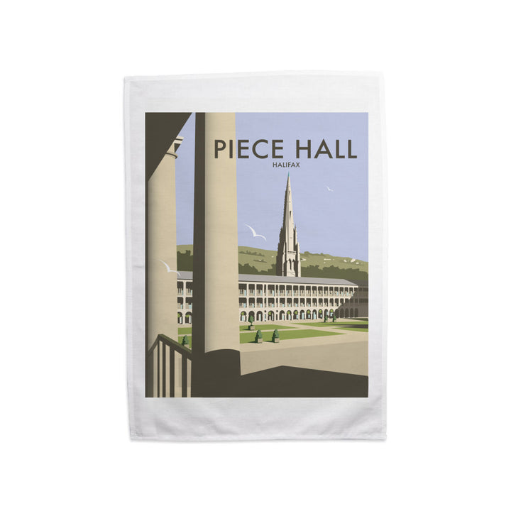 The Piece Hall, Halifax Tea Towel