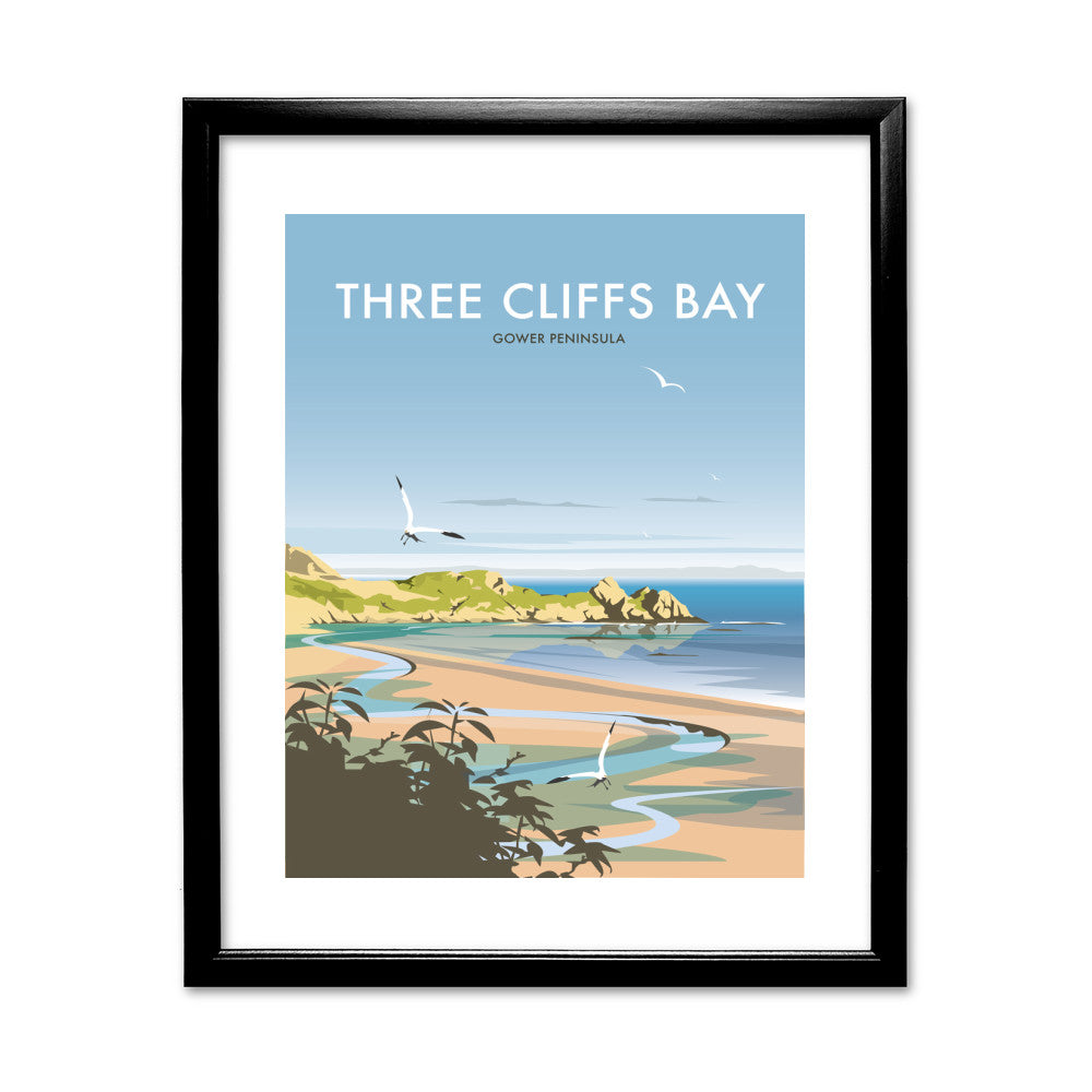 Three Cliffs Bay, Wales - Art Print