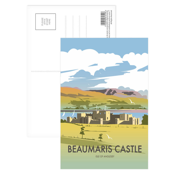 Beaumaris Castle Postcard Pack