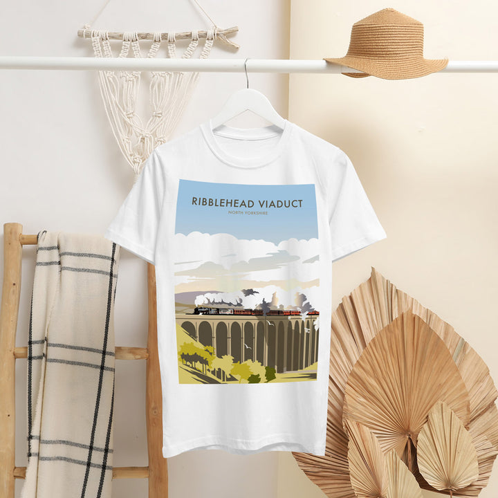 Ribblehead Viaduct T-Shirt by Dave Thompson