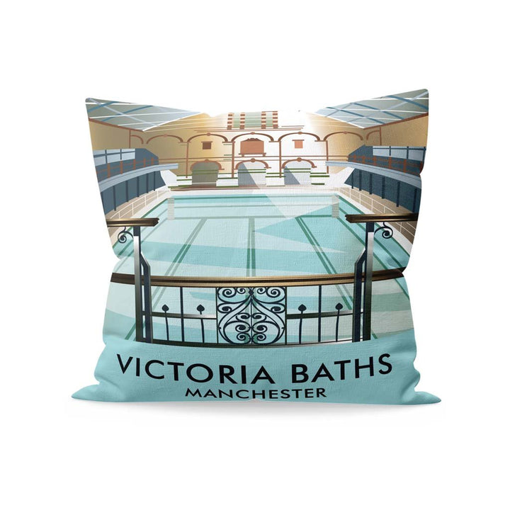 Victoria Baths, Manchester Fibre Filled Cushion