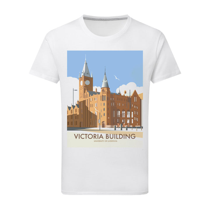 Victoria Building, University Of Liverpool T-Shirt by Dave Thompson