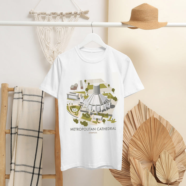 Metropolitan Cathedral, Liverpool T-Shirt by Dave Thompson
