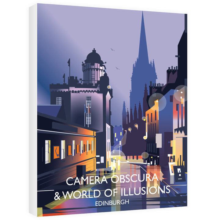 Camre Obscura & World Of Illusions, Edinburgh 40cm x 60cm Canvas