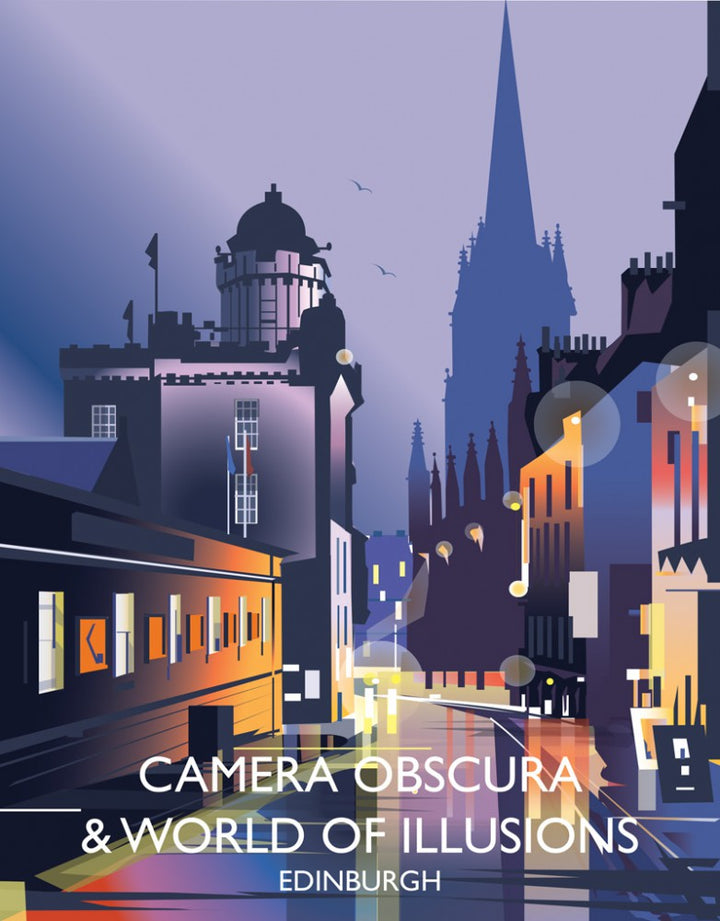 Camre Obscura & World Of Illusions, Edinburgh Placemat