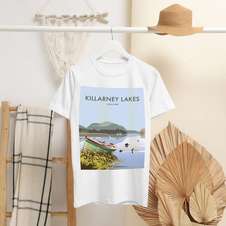Killarney Lakes, County Kerry T-Shirt by Dave Thompson