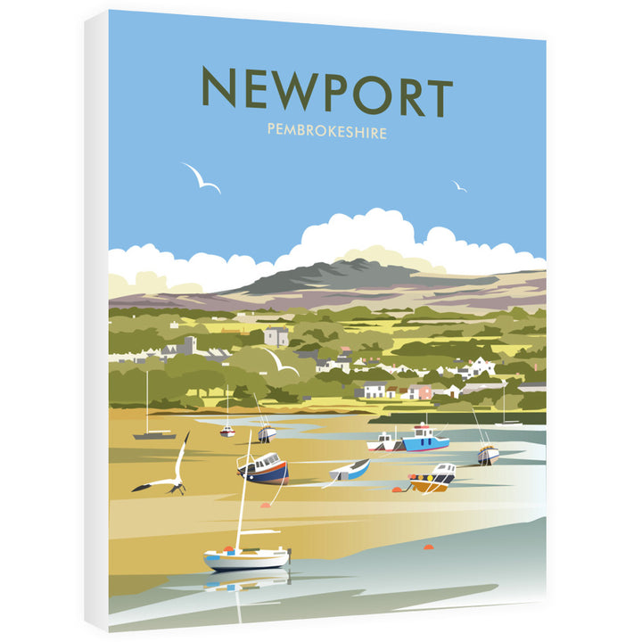 Newport, Pembrokeshire 40cm x 60cm Canvas