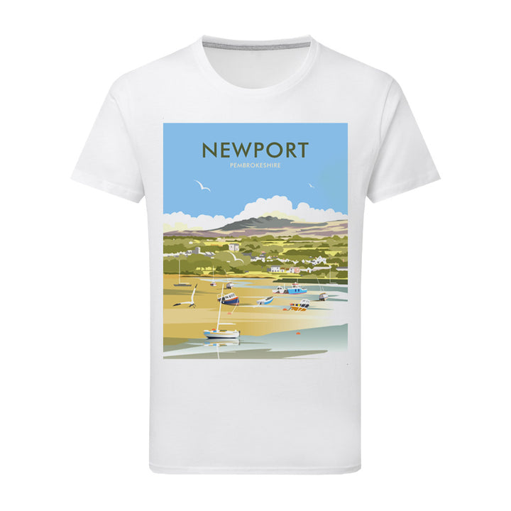 Newport, Pembrokeshire T-Shirt by Dave Thompson