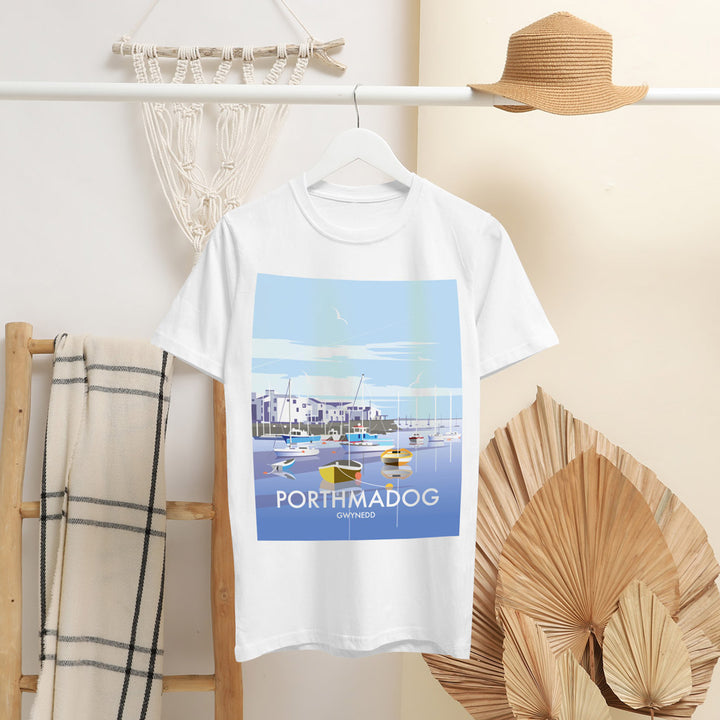Porthmadog, Gwynedd T-Shirt by Dave Thompson