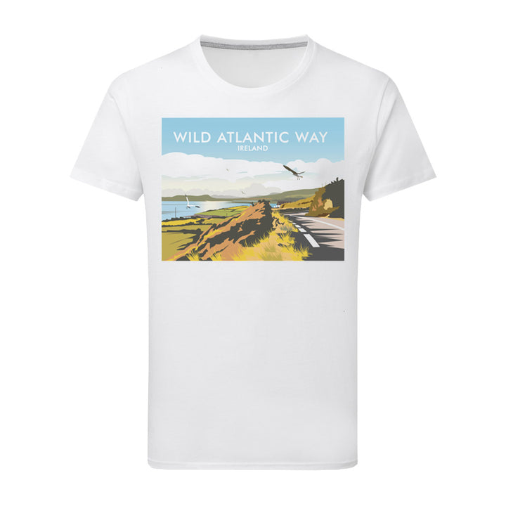 Wild Atlantic Way, Republic Of Ireland T-Shirt by Dave Thompson