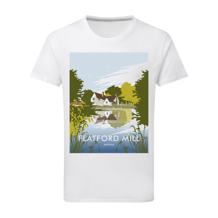 Flatford Mill, Suffolk T-Shirt by Dave Thompson