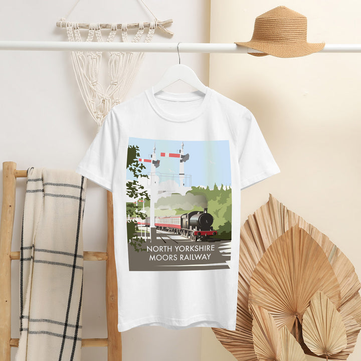 North Yorkshire Moors Railway T-Shirt by Dave Thompson
