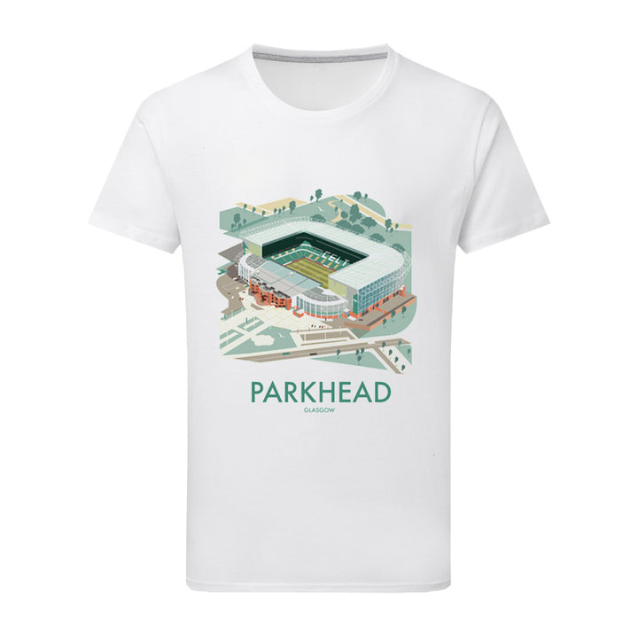 Parkhead, Glasgow T-Shirt by Dave Thompson