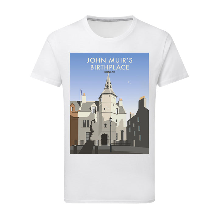 John Muir'S Birthplace, Dunbar T-Shirt by Dave Thompson
