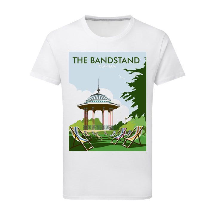 The Bandstand, Clapham T-Shirt by Dave Thompson