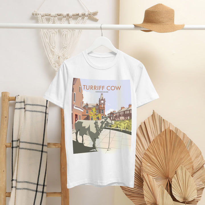 Turriff Cow, Aberdeenshire T-Shirt by Dave Thompson