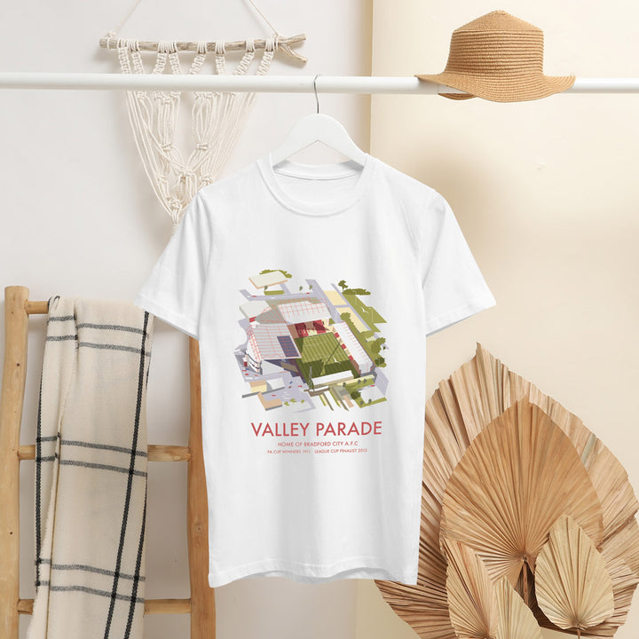 Valley Parade, Bradford City A.F.C T-Shirt by Dave Thompson