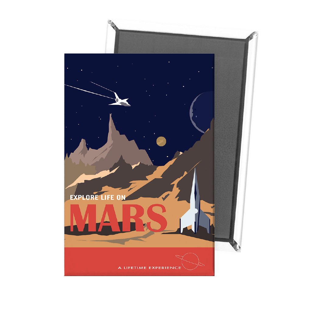 Life on Mars - Magnet