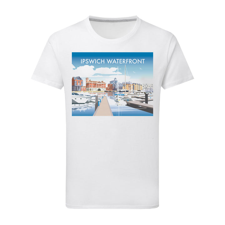 Ipswich Waterfront T-Shirt by Dave Thompson