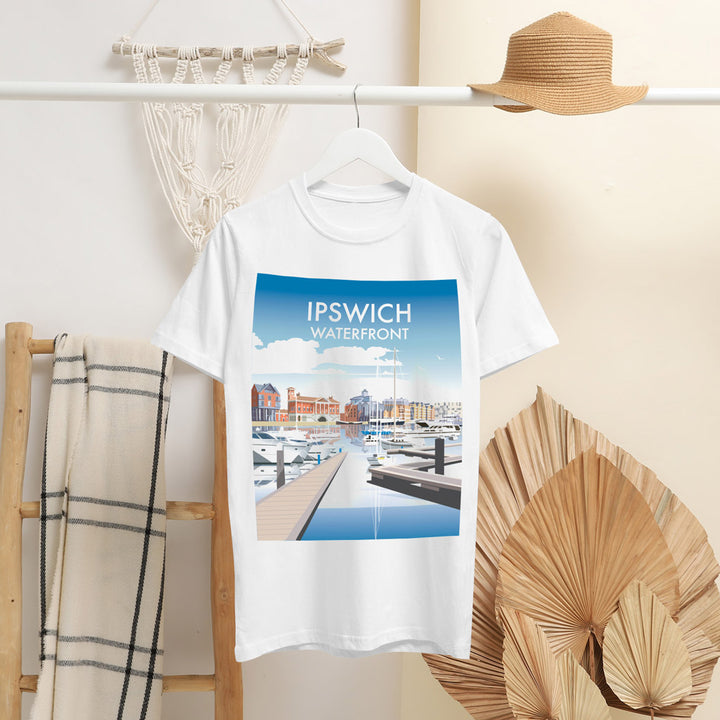 Ipswich Waterfront T-Shirt by Dave Thompson