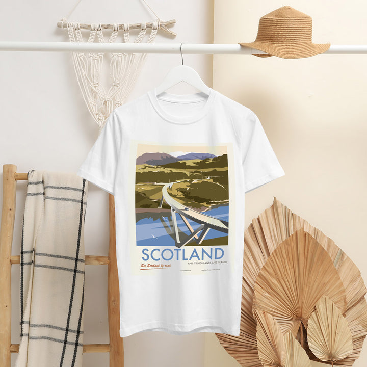 Scotland By Road T-Shirt by Dave Thompson
