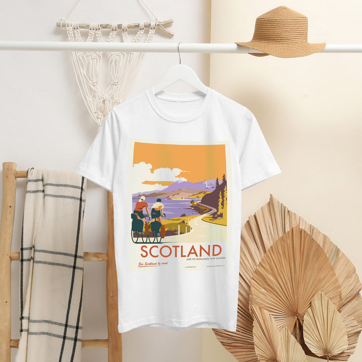Scotland By Road 6 T-Shirt by Dave Thompson