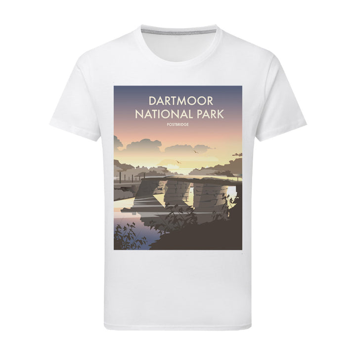 Dartmoor National Park, Postbridge T-Shirt by Dave Thompson