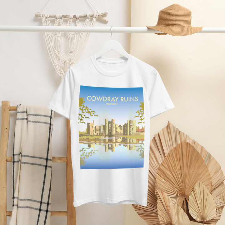 Cowdray Ruins T-Shirt by Dave Thompson