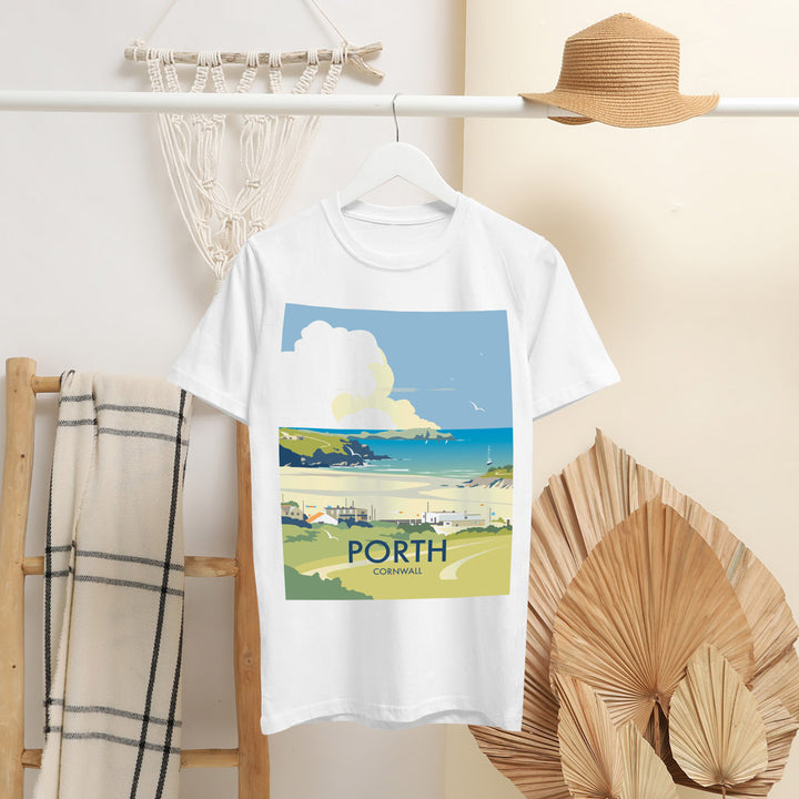 Porth, Cornwall T-Shirt by Dave Thompson