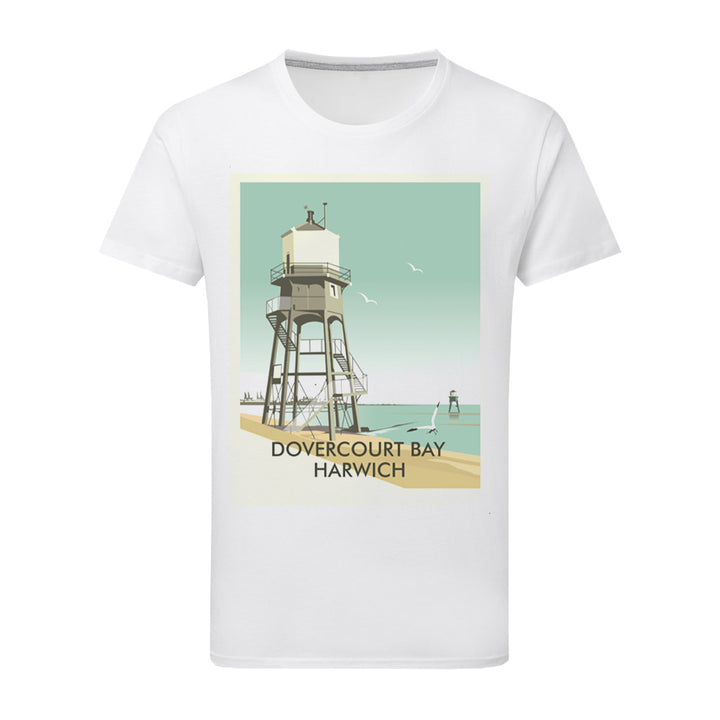 Dovercourt Bay, Harwich T-Shirt by Dave Thompson