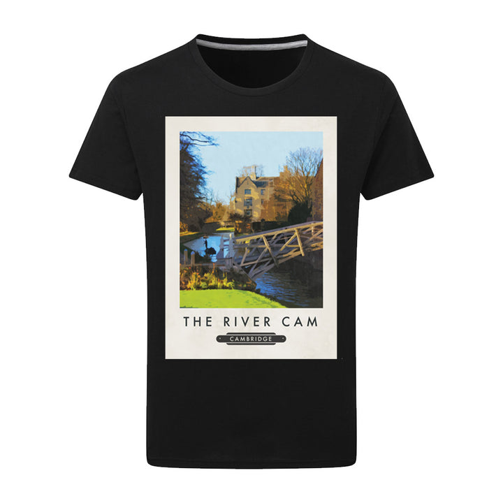 Boating by the River Cam, Cambridge T-Shirt
