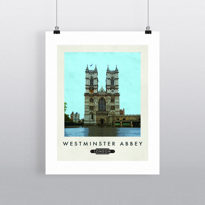 Westminster Abbey, London 90x120cm Fine Art Print