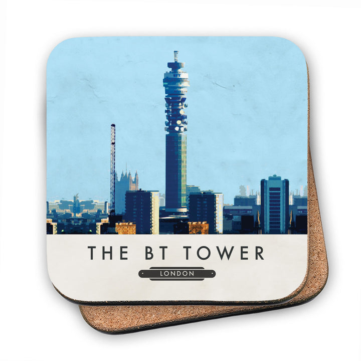 The BT Tower, London MDF Coaster