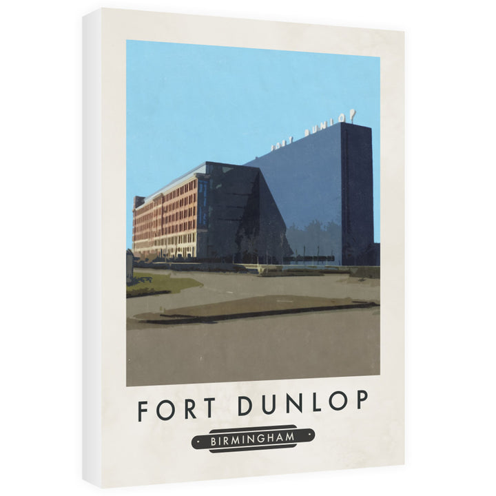 Fort Dunlop, Birmingham 60cm x 80cm Canvas