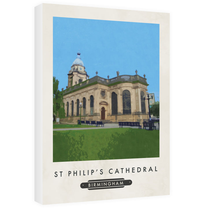 St Philips Cathedral, Birmingham 60cm x 80cm Canvas