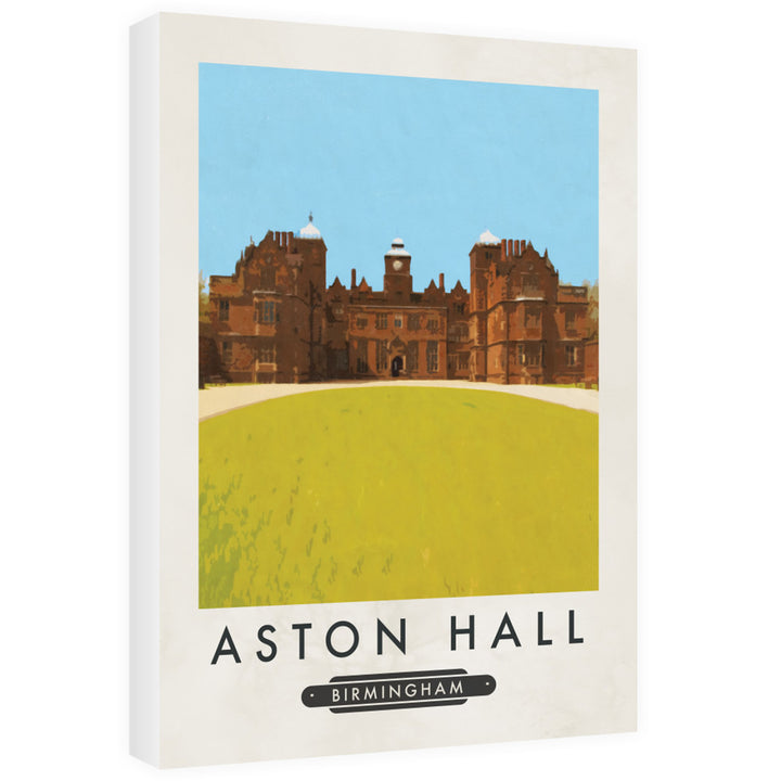 Aston Hall, Birmingham 60cm x 80cm Canvas