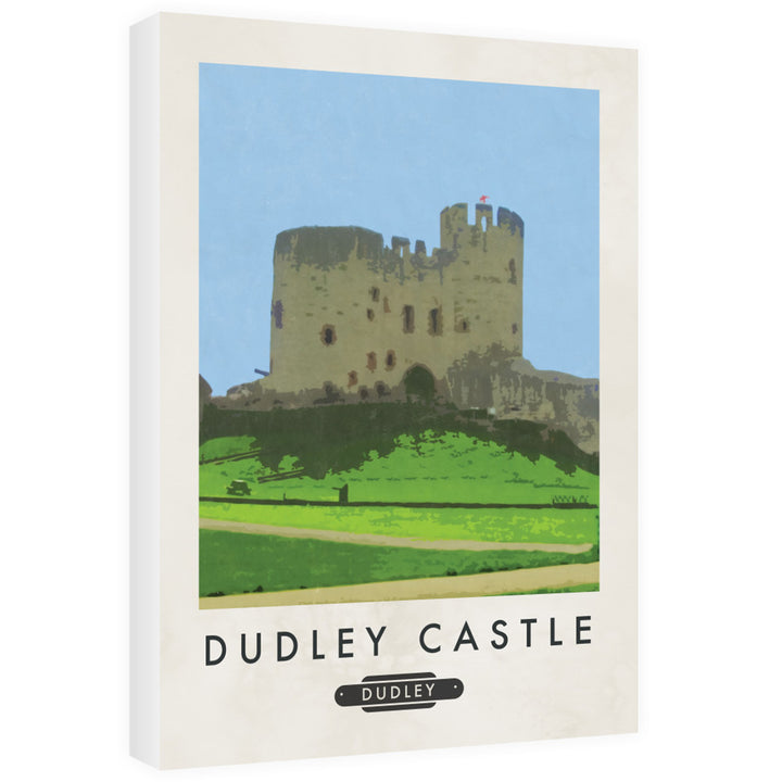 Dudley Castle 60cm x 80cm Canvas