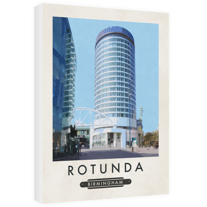 The Rotunda, Birmingham 60cm x 80cm Canvas
