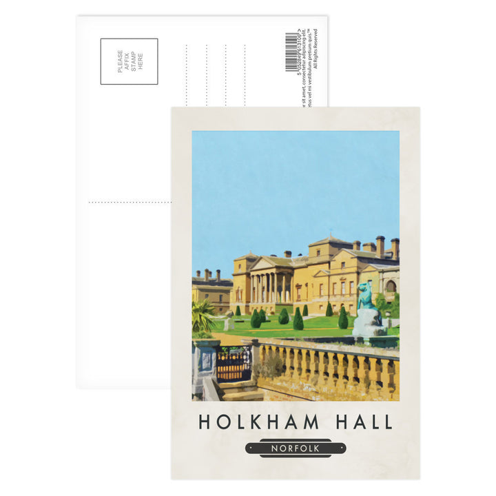 Holkham Hall, Norfolk Postcard Pack