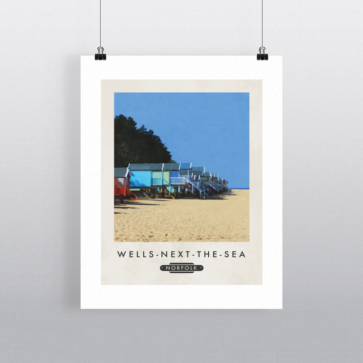 Wells Next The Sea, Norfolk 90x120cm Fine Art Print