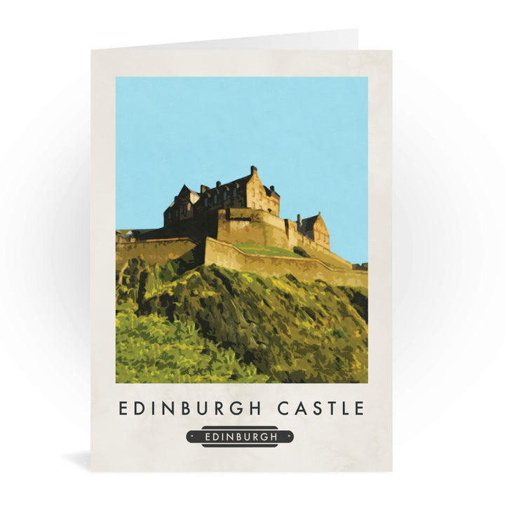 Edinburgh Castle, Scotland Greeting Card 7x5