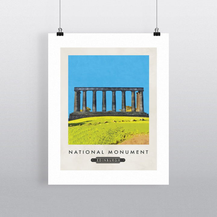 The National Monument, Edinburgh, Scotland 90x120cm Fine Art Print