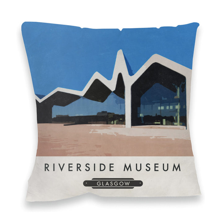 The Riverside Museum, Scotland Fibre Filled Cushion