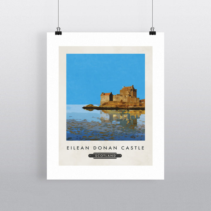 Eileen Donan Castle, Scotland 90x120cm Fine Art Print