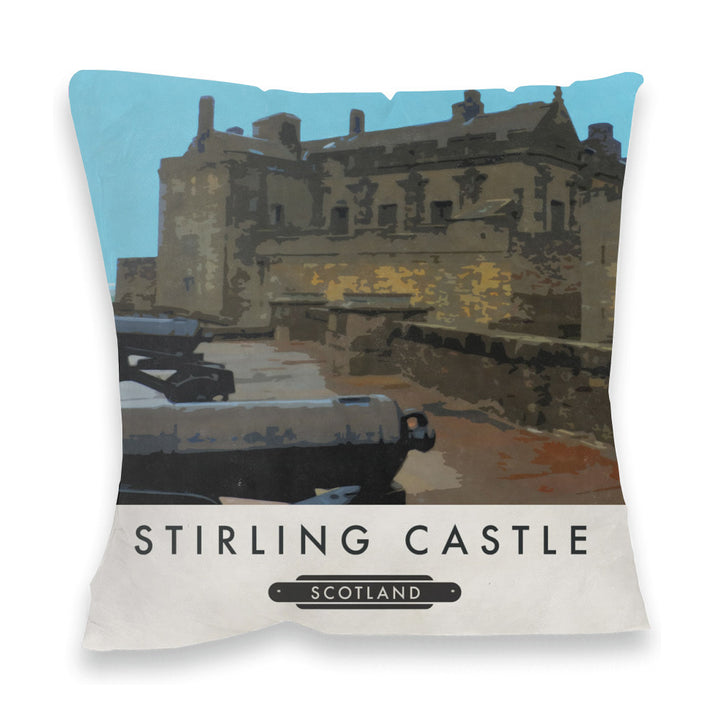 Stirling Castle, Scotland Fibre Filled Cushion