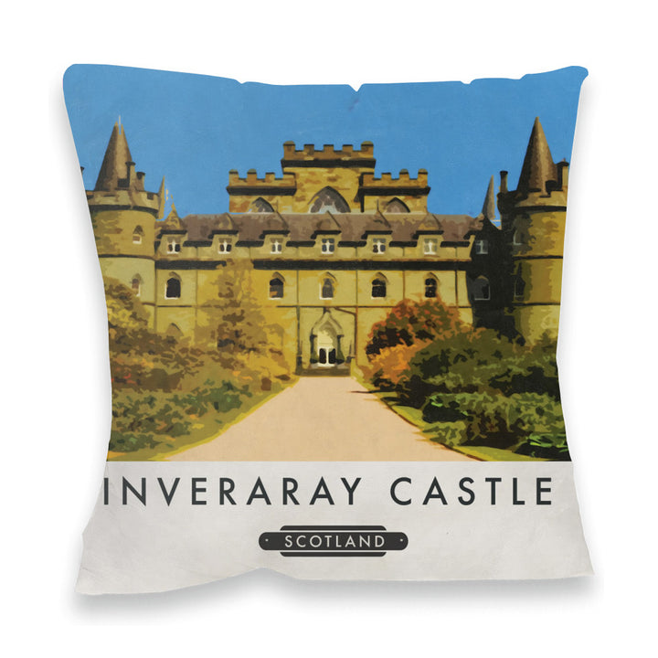 Inveraray Castle, Scotland Fibre Filled Cushion