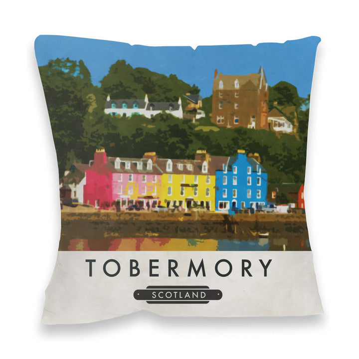 Tobermory, Scotland Fibre Filled Cushion