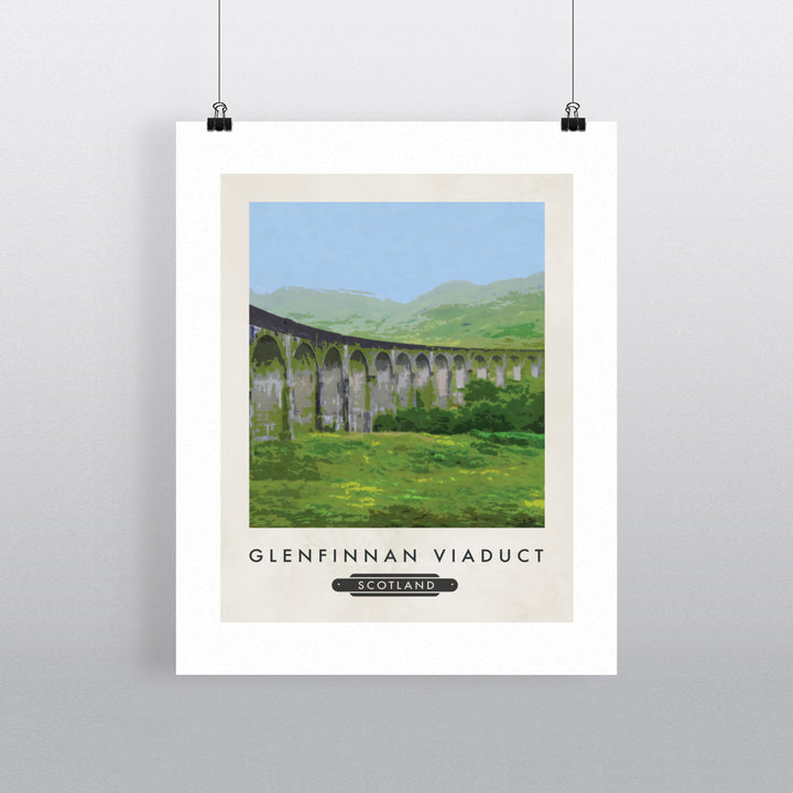 Glenfinnan Viaduct, Scotland 90x120cm Fine Art Print
